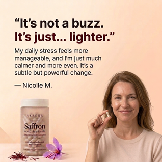 Verena Saffron Capsules To Support Mood And Sleep